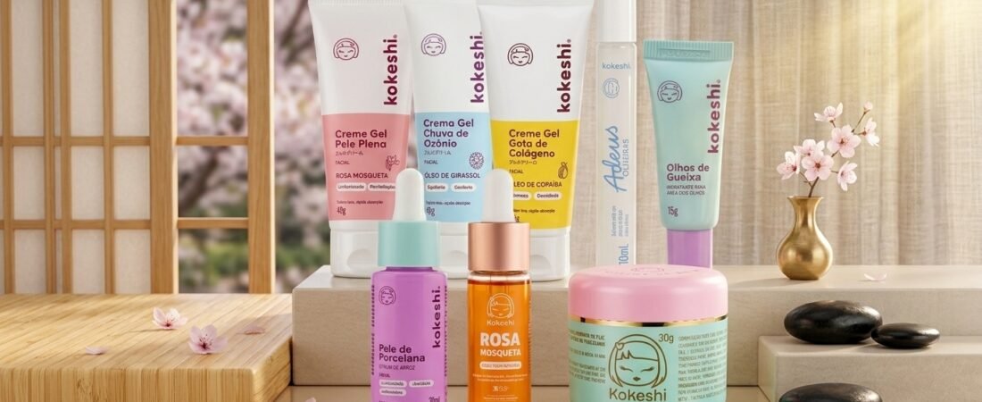 Kokeshi Skincare: O Segredo da “Pele de Porcelana”